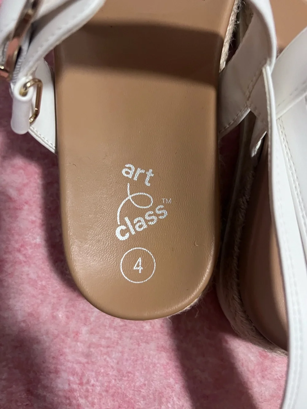 Kids platform sandal